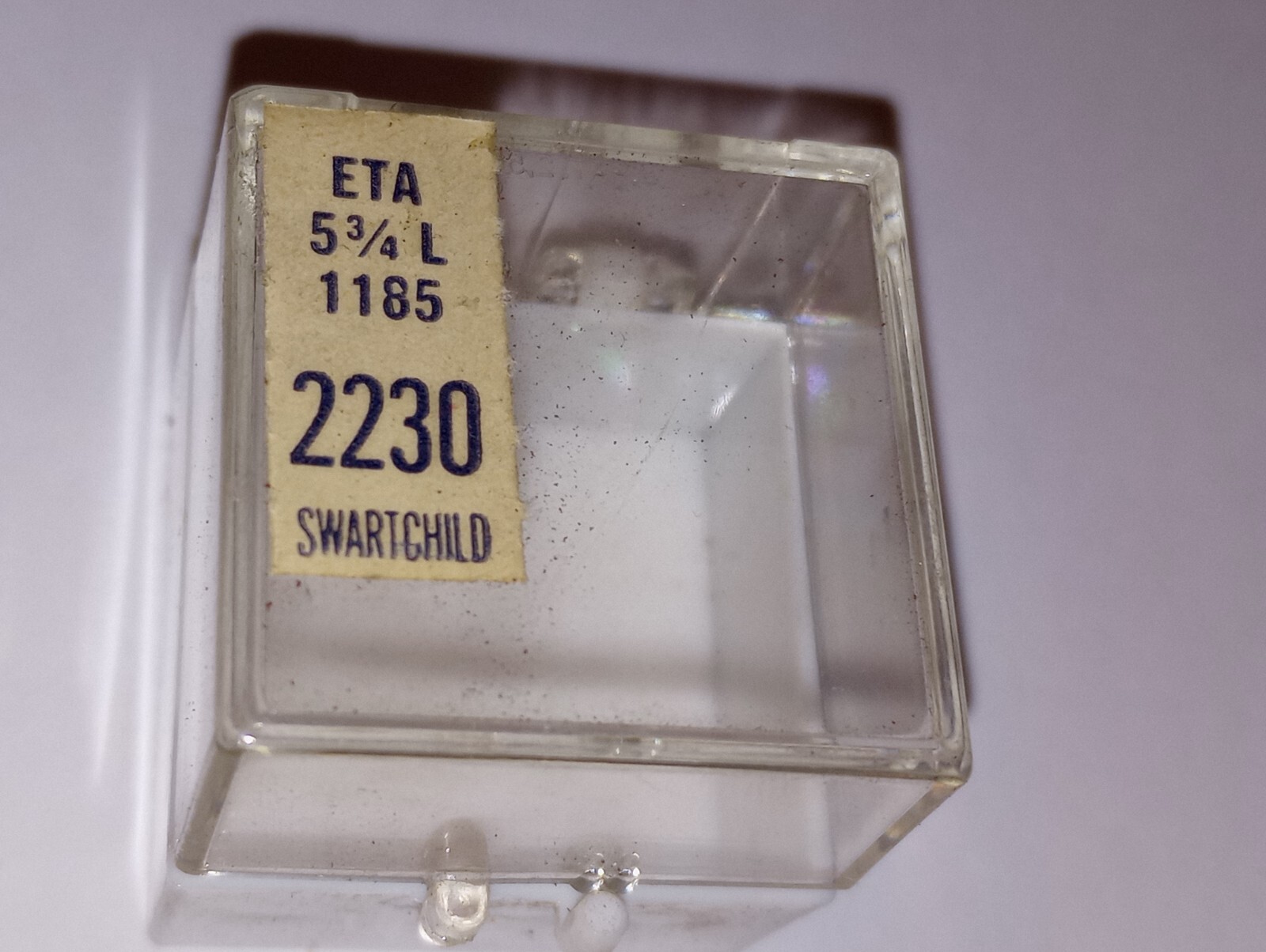 ETA 5-3/4-1185 Part #’s 401, 407, 410, 443, 445, 723 NOS (HC2)