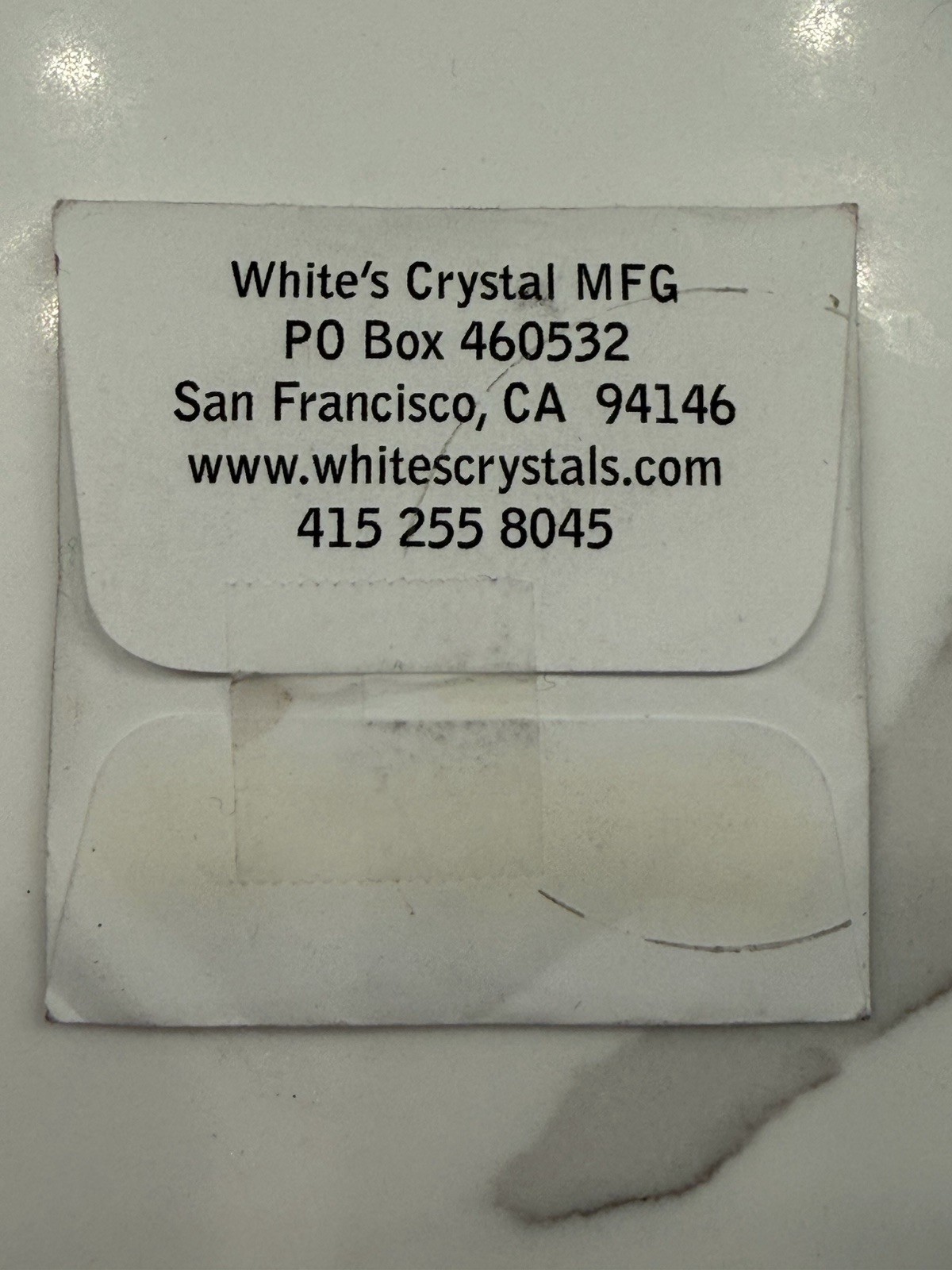 White’s 43.6 mm Convex Beveled Edge Watch Crystal A1