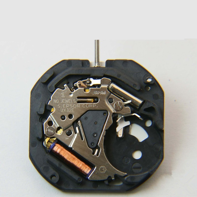 Quartz Movement With Stem Date @ 3 Replacement Movement For JAPAN MIYOTA VX32E[