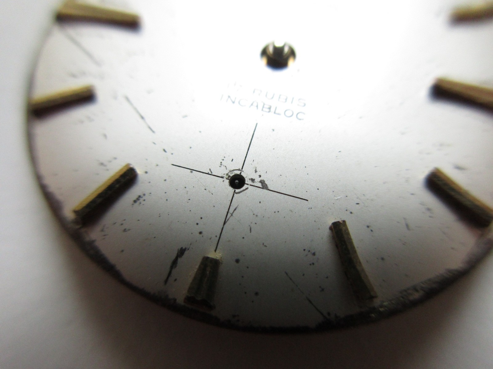 Enicar cal. 1292 Swiss made watch movement & dial – running