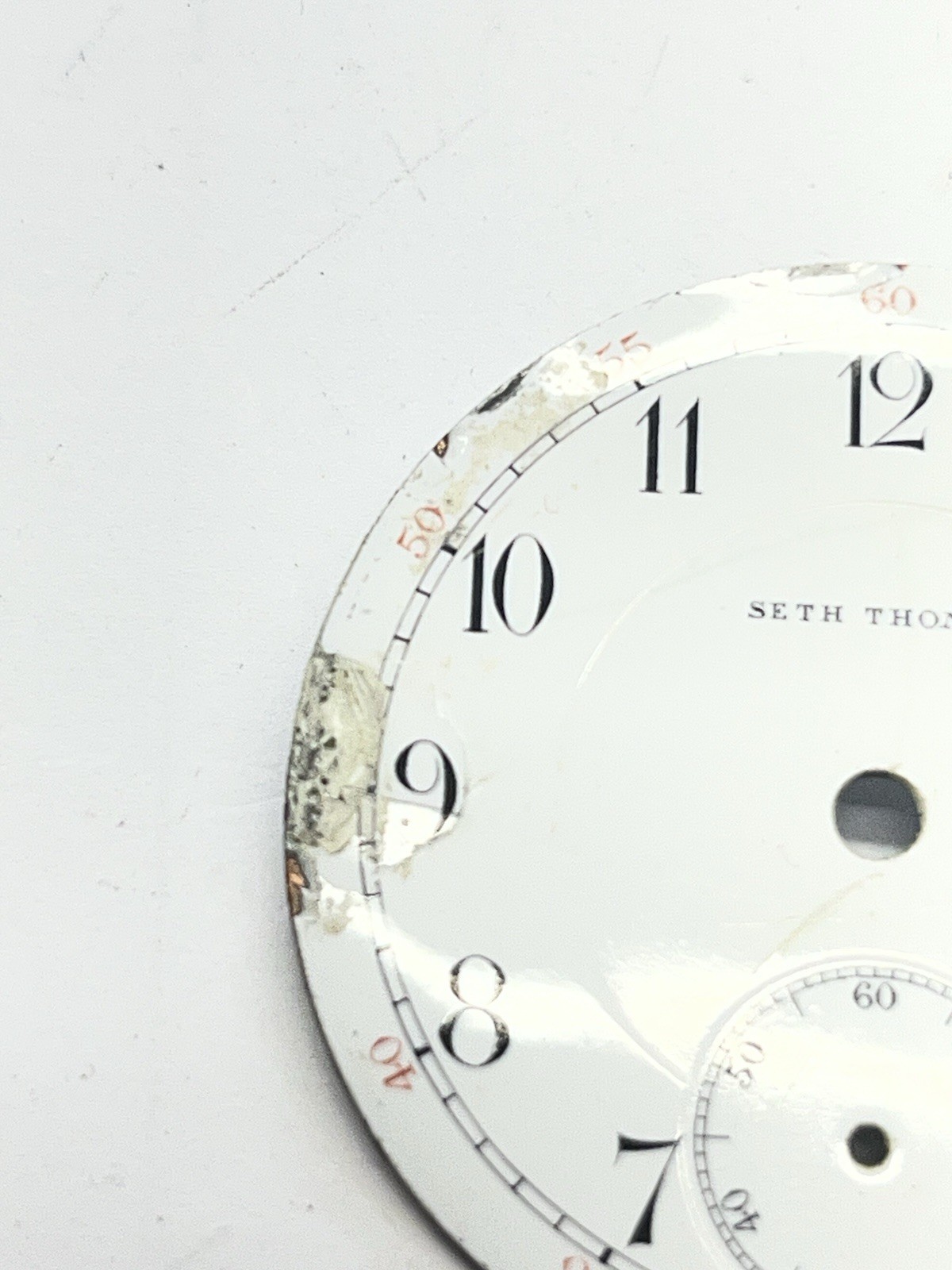 18sz Seth Thomas Balance Good Parts Not Working Pocket Watch Movement 17 Jewel