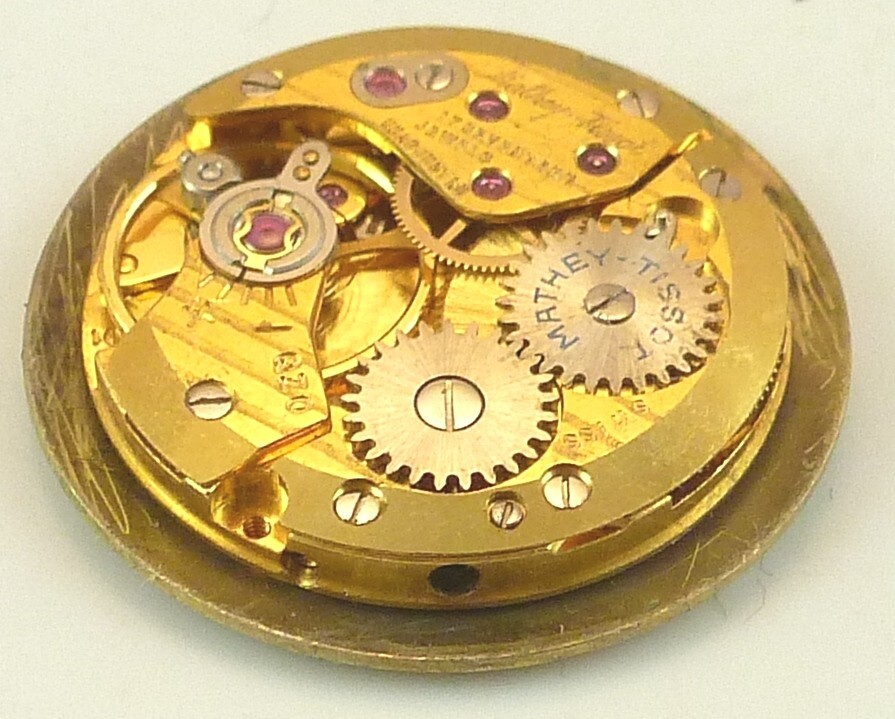Mathey Tissot 17mm QZO Wrist Watch Movement – Good Balance – Parts / Repair