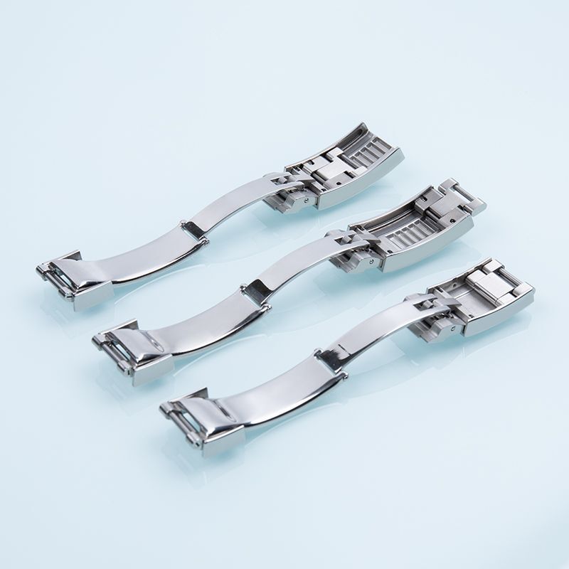 904L Stainless Steel Folding Slider Buckle Fits Rolex Submariner Daytona GMT