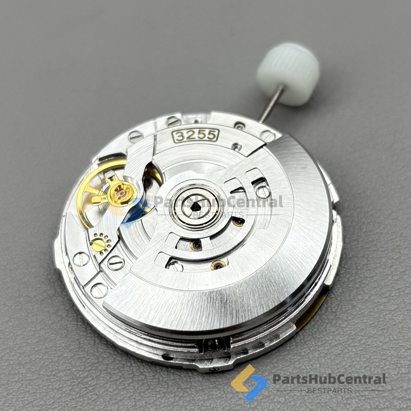 3255 Automatic Mechanical Movement Dual Calendar 31 Jewels Blue Balance Wheel US