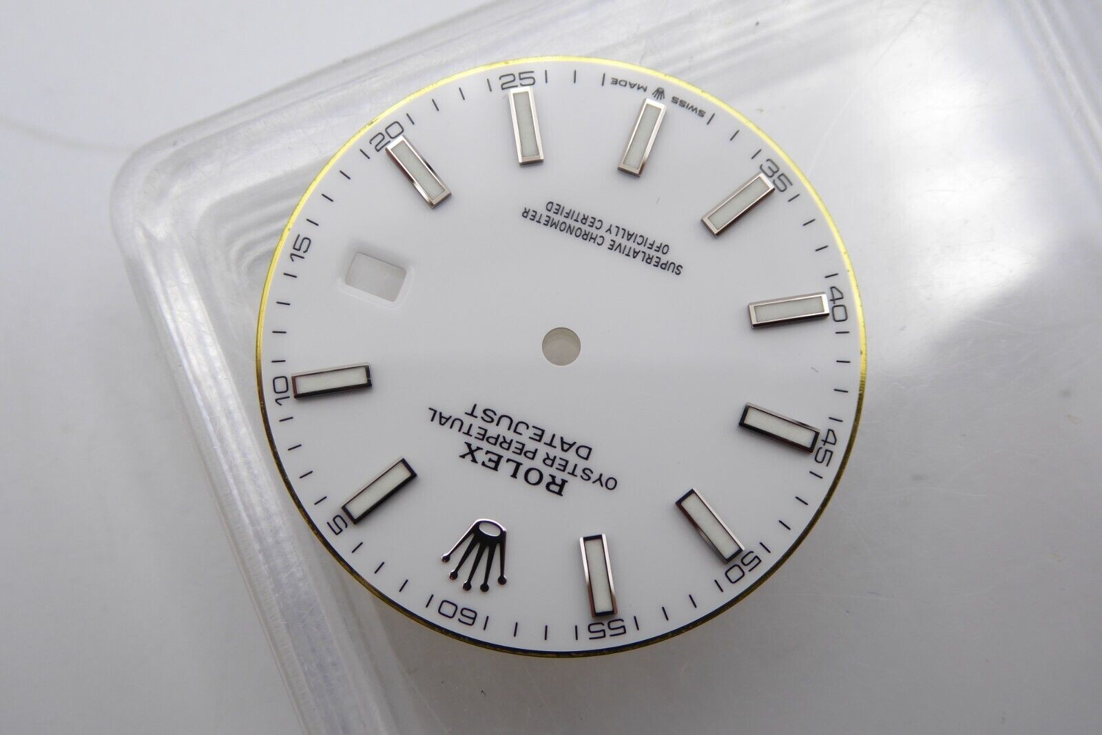 Rolex Datejust 41mm white dial 126300/334