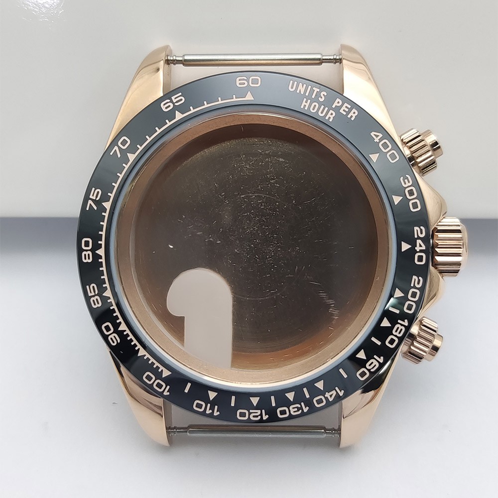 VK63 case 50m waterproof sapphire glass for 29.5-32.5mm dial Watch Tuning Parts