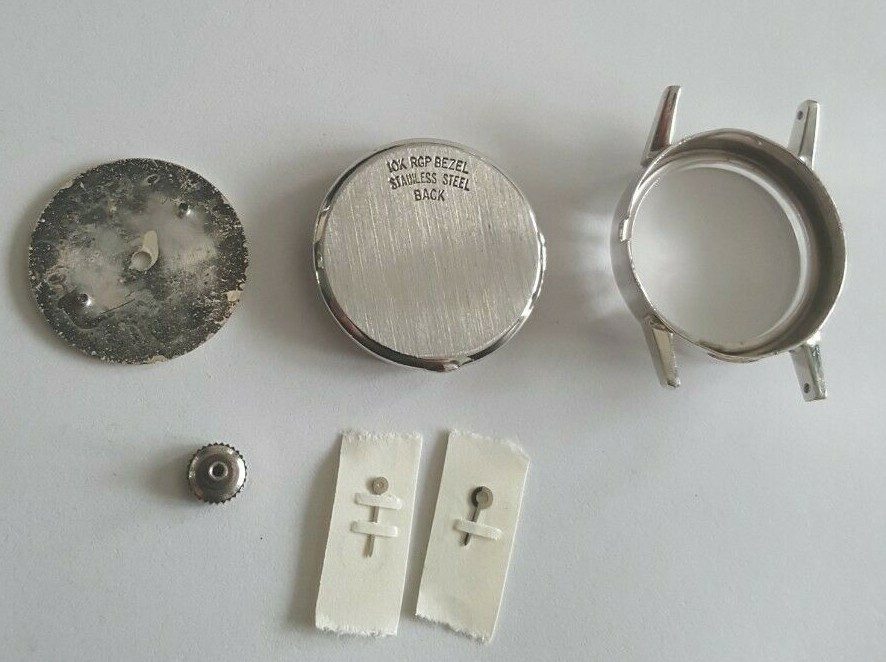 Longines Case Number 9215-5602 For Caliber 5602 + Dial + Hands + Crystal + Crown