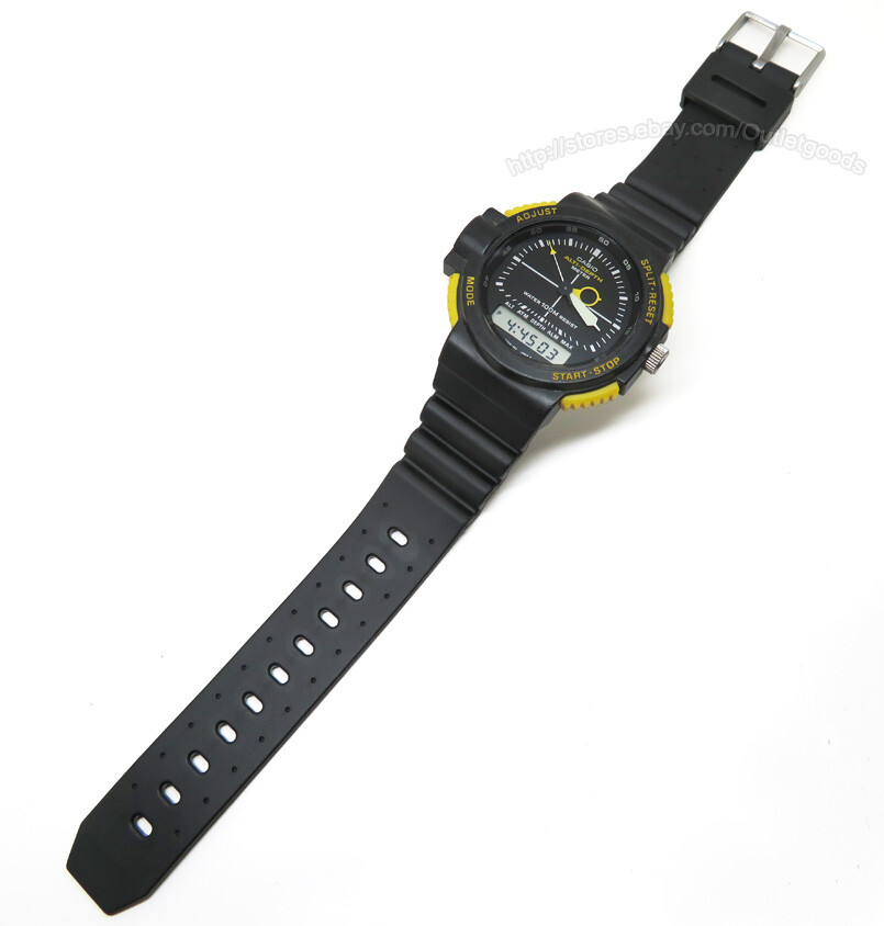 Replacement Watch Band & Crystal for Casio ARW-320 Altimeter Barometer Ana-Digi