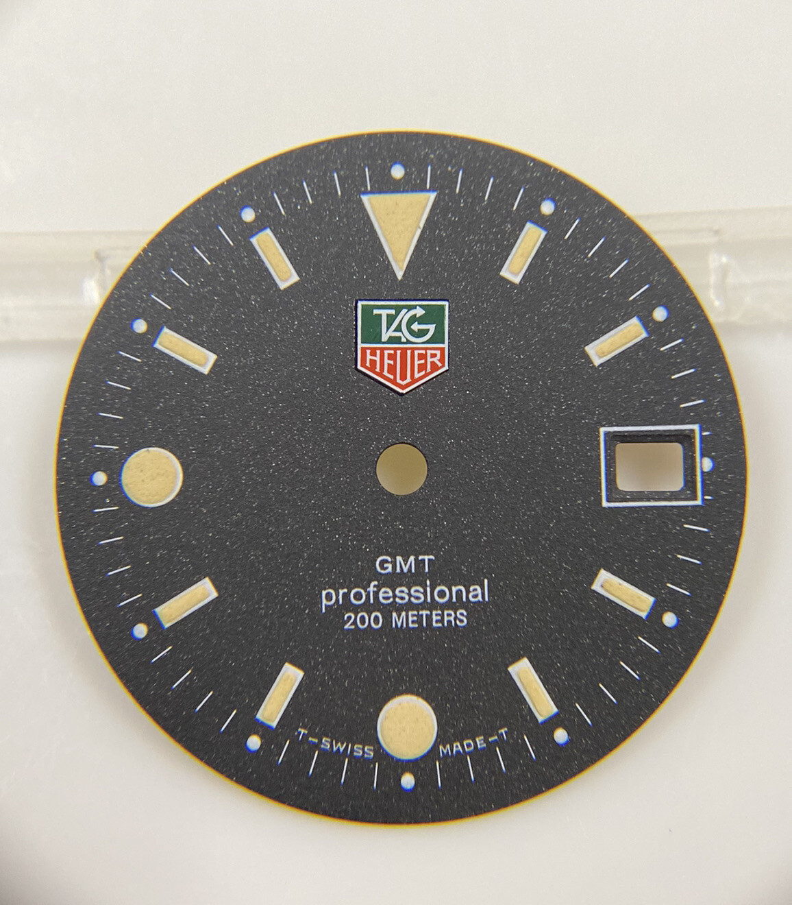 Original Tag Heuer 1500 Series GMT Professional 200m 159.306 Black 28mm Dial