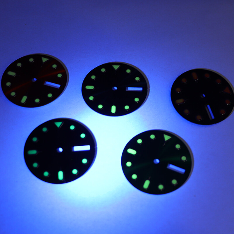 3C luminescence 28.5mm Seiko Skx013 Dial parts Modifying For NH36 nh36A Movement