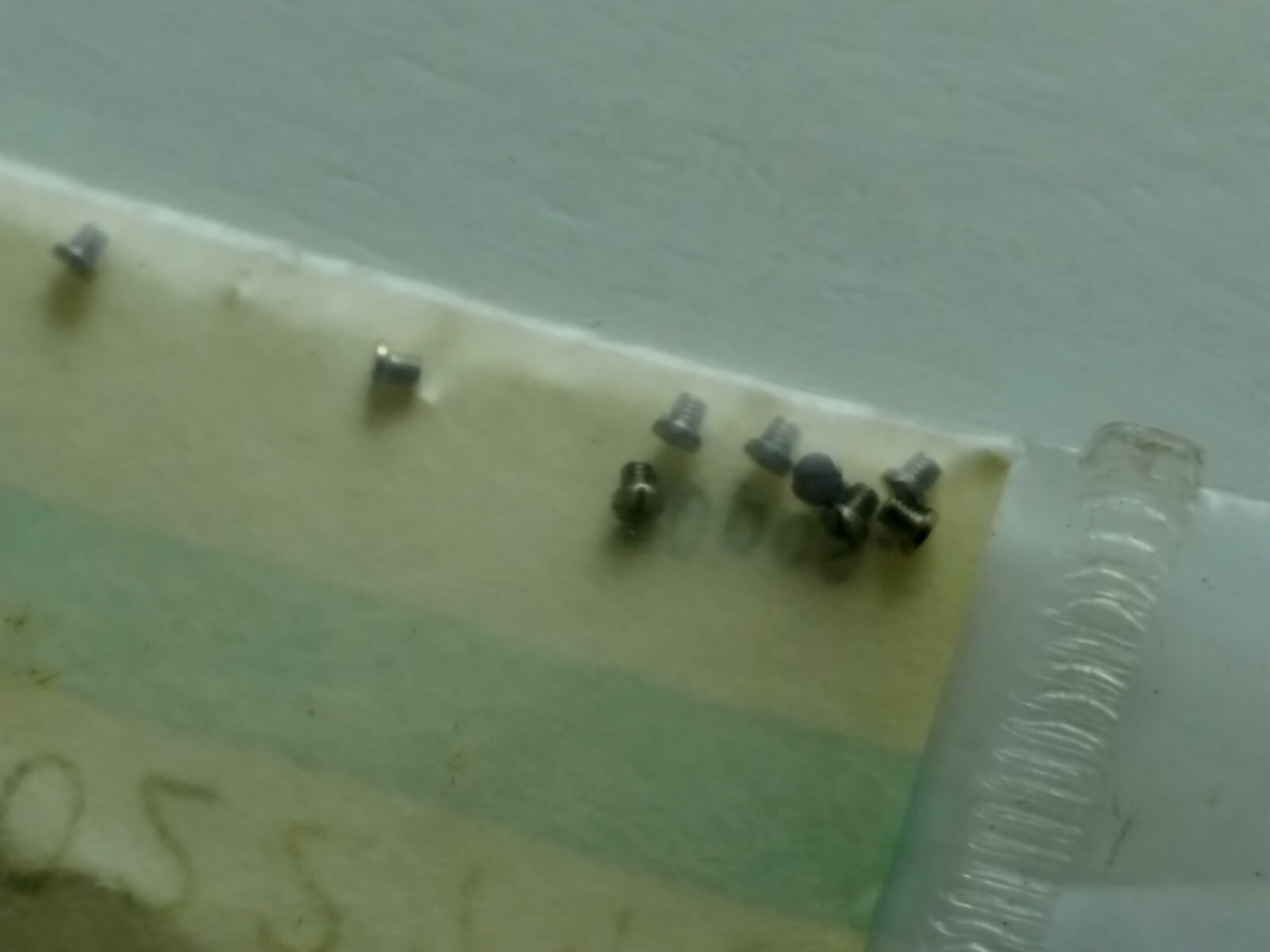 Genuine NOS Seiko 022773 Screws for Oscillating Weight for Seiko 6106A, 6119A