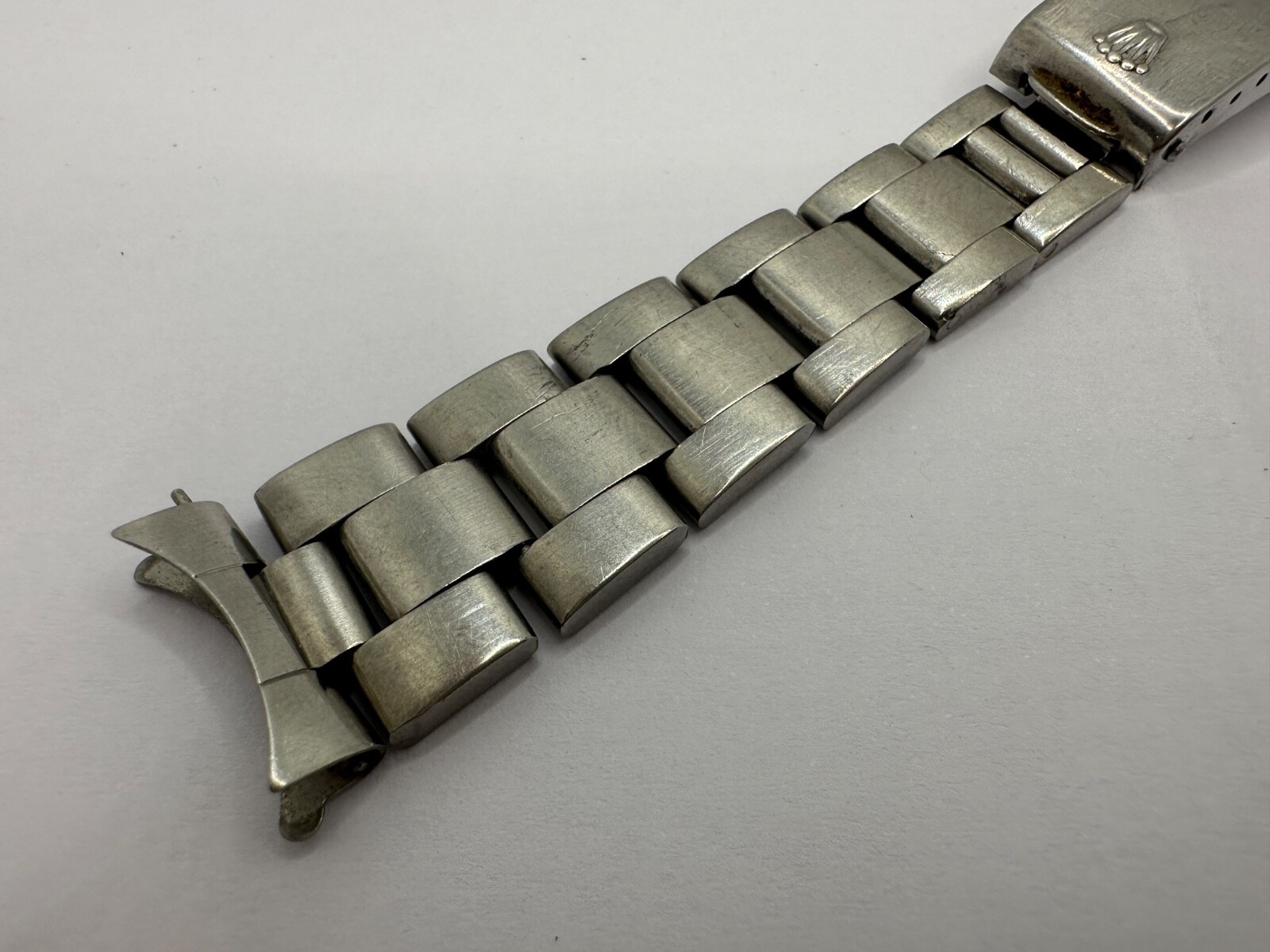 ORIGINAL Rolex 78350 Steel Band with 557 Endlinks Good Condition 19MM Code VE !