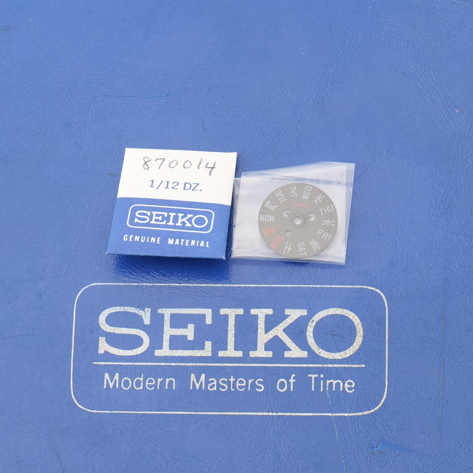 Genuine Seiko Watch Part 870014 New Old Stock Fits 7019A Day Disc NOS (SEK)