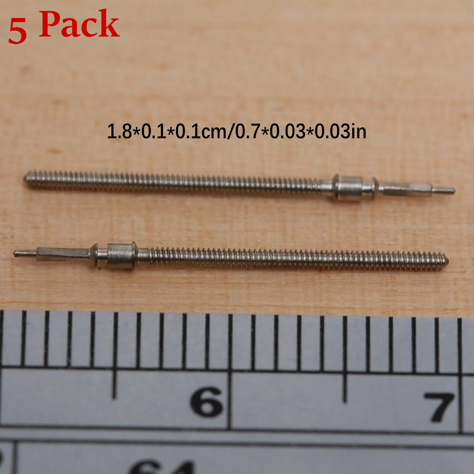 5Pcs Stem Tap Parts 10 0.90mm 18.9mm For ETA 2671 2651 2661 2648 2658 2668 2678