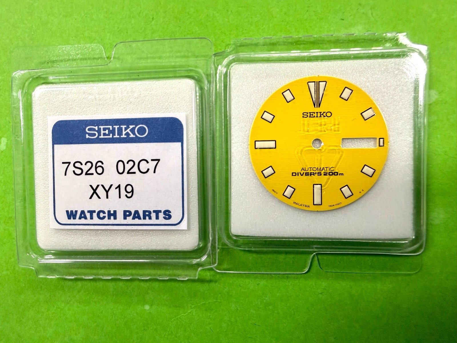Seiko SKXA35 7S26-0028 Dial Yellow 7S2602C7XY19 Genuine New