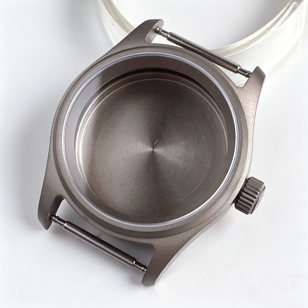 200M Dive Titanium 36mm 39mm Pilot Watch Case Sapphire Fit NH34 NH35 Miyota PT