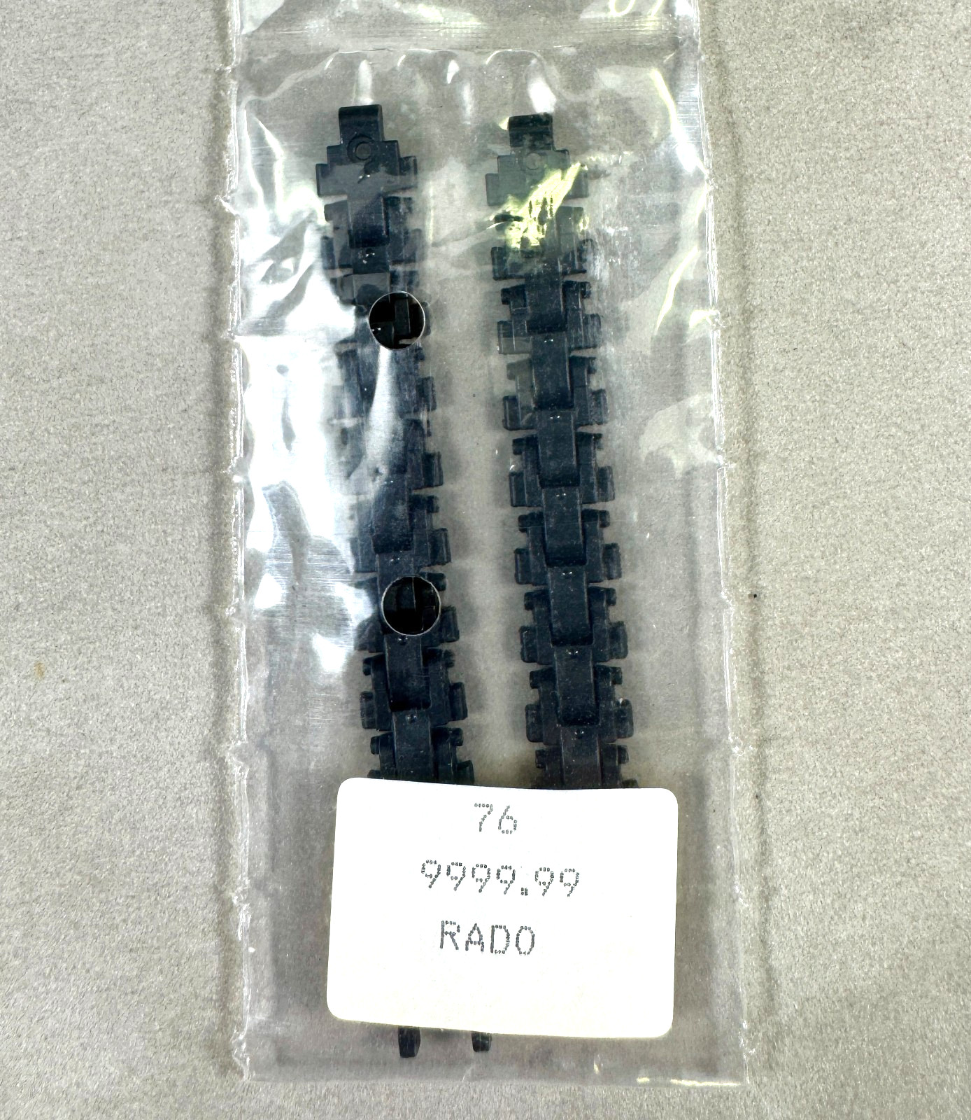 RADO Watch 9 mm Bracelet Link Insert Strip 76 9999.99