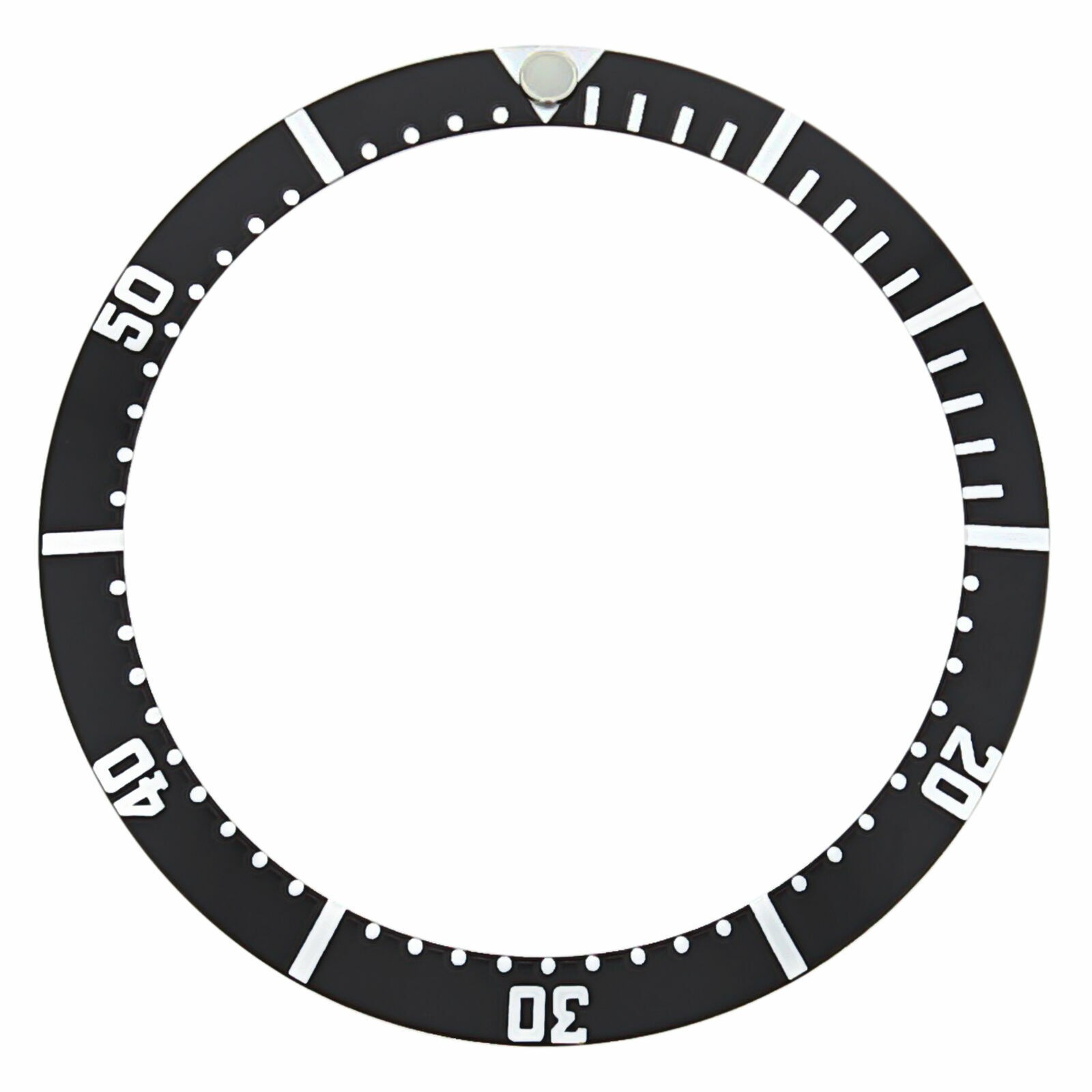 BEZEL INSERT FOR 44MM CASIO 200M, MDV106, 106A WATCH DIVER ANALOG SPORTS BLACK