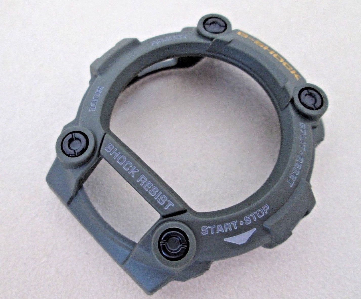 Genuine Casio G-Shock G7900 green resin watch bezel and screws GW7900 GW7900B
