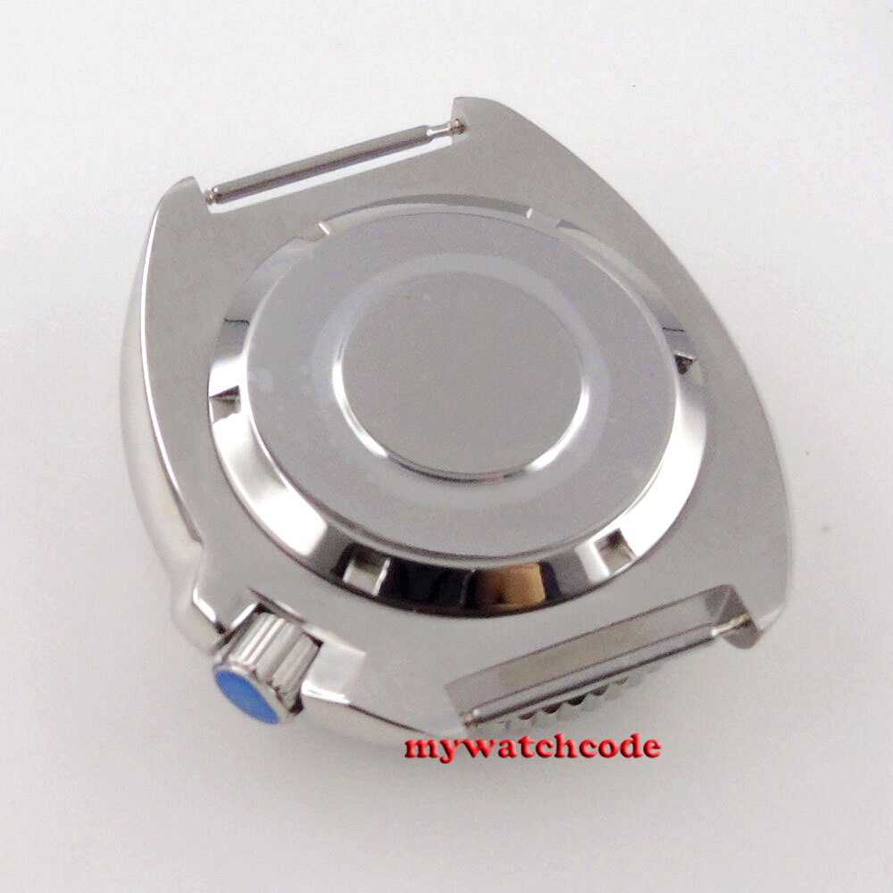 43mm Sapphire glass automatic Turtle Watch Case Fit NH35 NH36 Movement