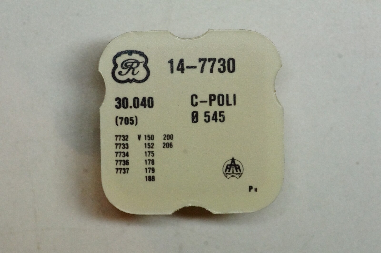 Valjoux 7730 7733 7734 7736 Genuine Movement Parts – New – Venus 150 178 188