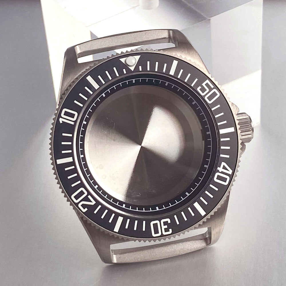 NH35A Titanium Tactical Frog Watch Case 42mm for NH36 ETA2824 PT5000 Sapphire