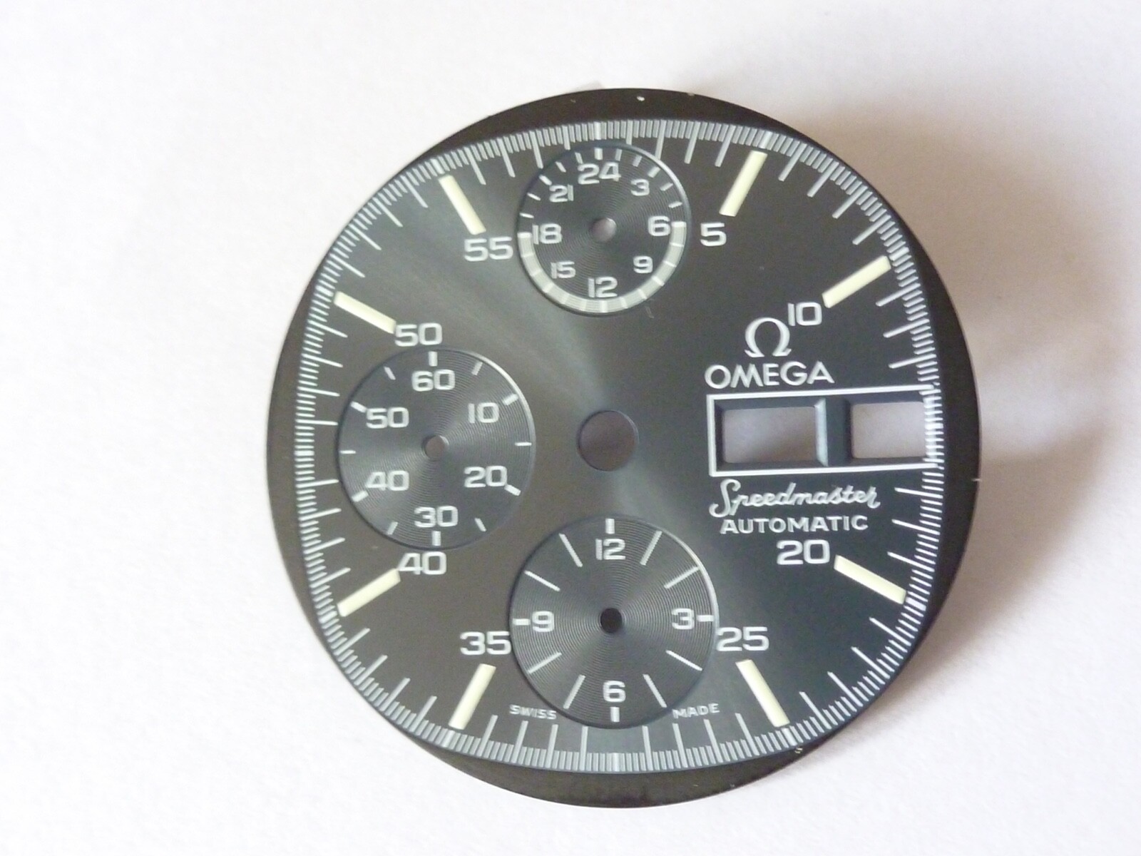 Omega Speedmaster 1045 dial Black 176.014 TV Automatic Chronograph service dial