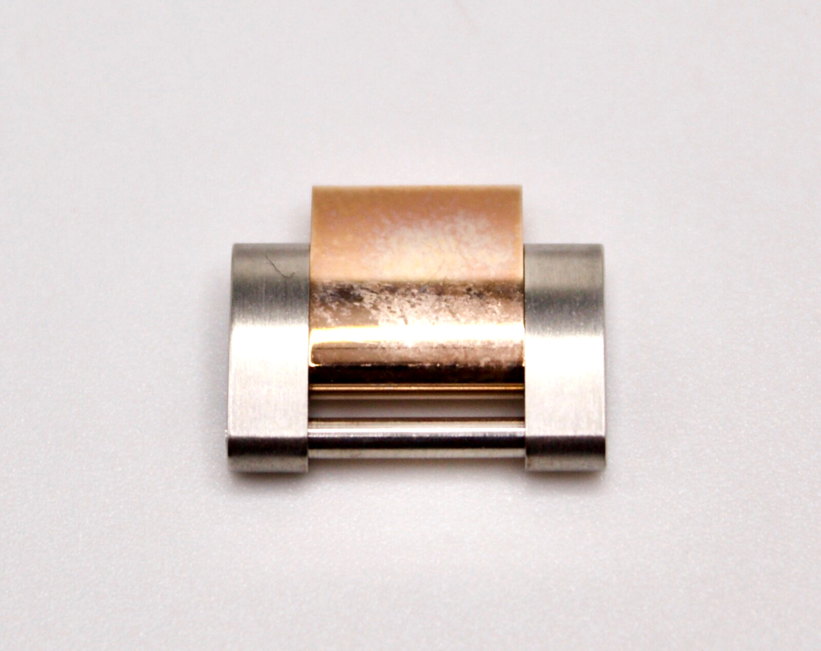 ORIGINAL Genuine Rolex 15.5mm Two Toned Rose Gold Submariner Link