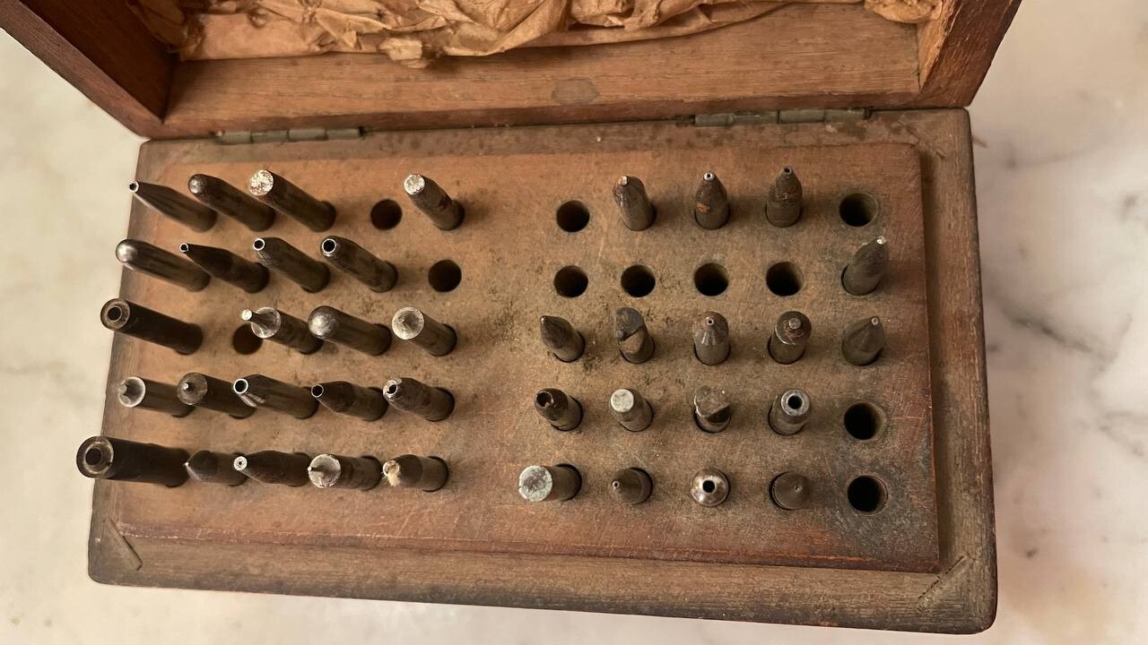 G. BOLEY watchmaker staking tool set