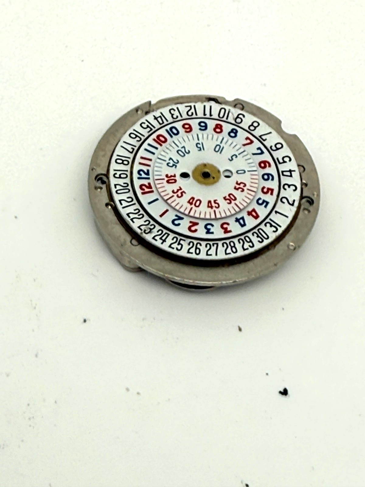 Vintage Jump Hour EB 8800 Swiss Movement For Parts or Repair