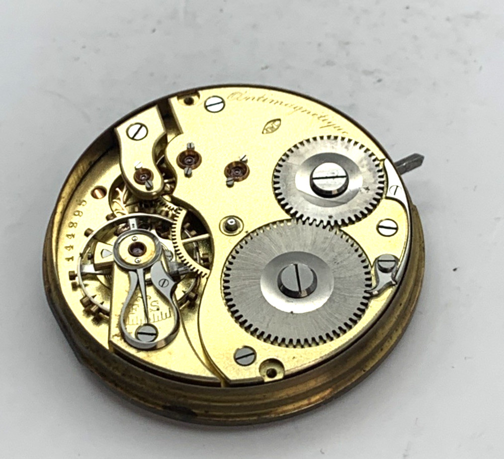 High Quality (IWC) 17J International Watch Co. Pocket Watch M/ment Working Well