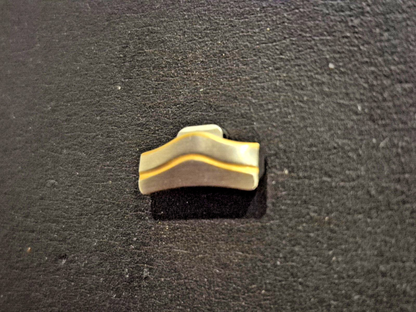 EBEL Classic Wave 15mm End Piece Link Stainless Steel and Gold For 15mm lug case