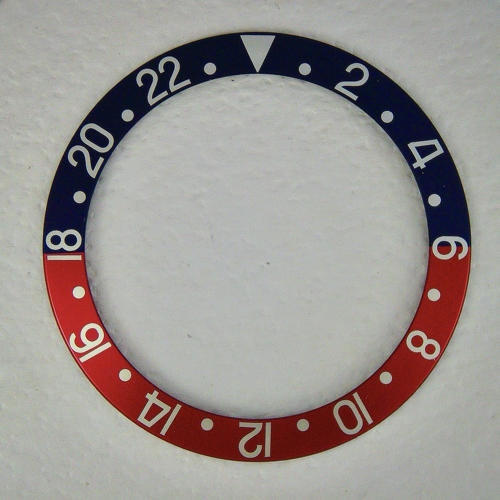 Vintage Factory Original NOS Pepsi Bezel Insert for Rolex GMT Master 1675 16750