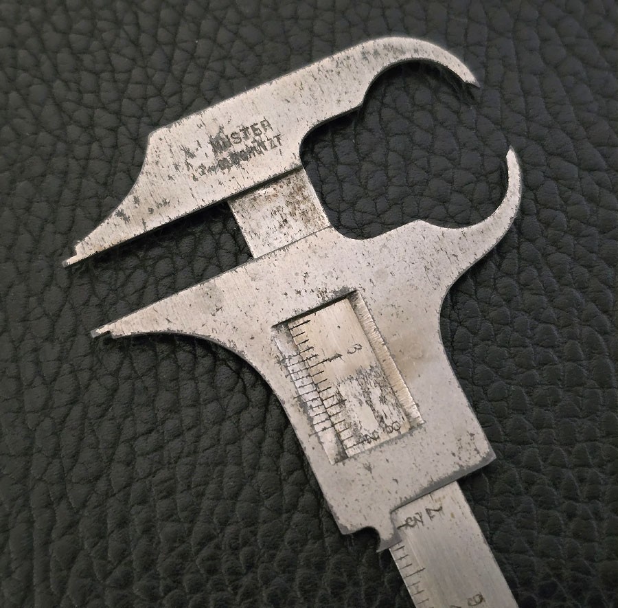 Clockmaker’s/Watchmaker’s Estate Antique tool Boley Caliper