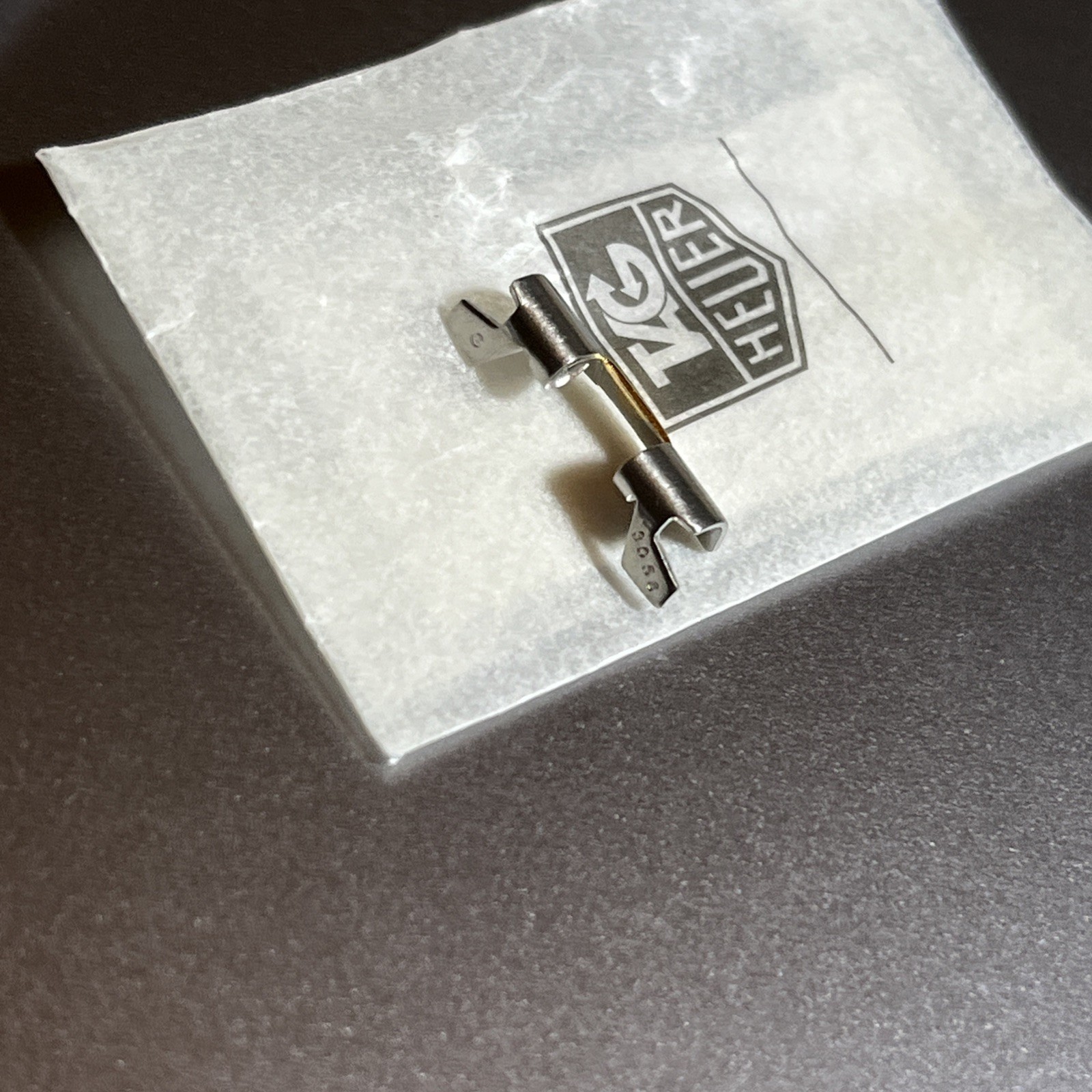 TAG Heuer Watch Bracelet (1) END PIECE Link 15 mm FB3056 Two-Tone Satin/Polish