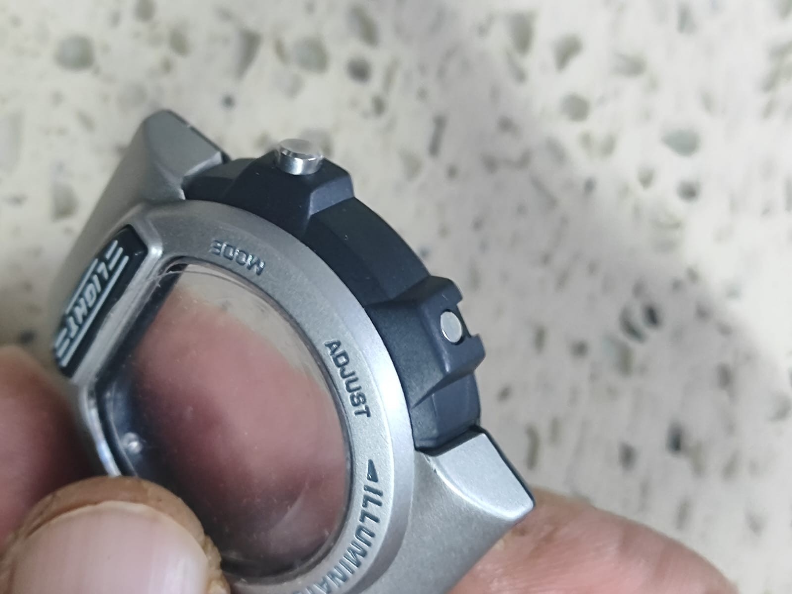 Original CASIO Illuminator W-728 H mod 1534 Part CASE NOS Y