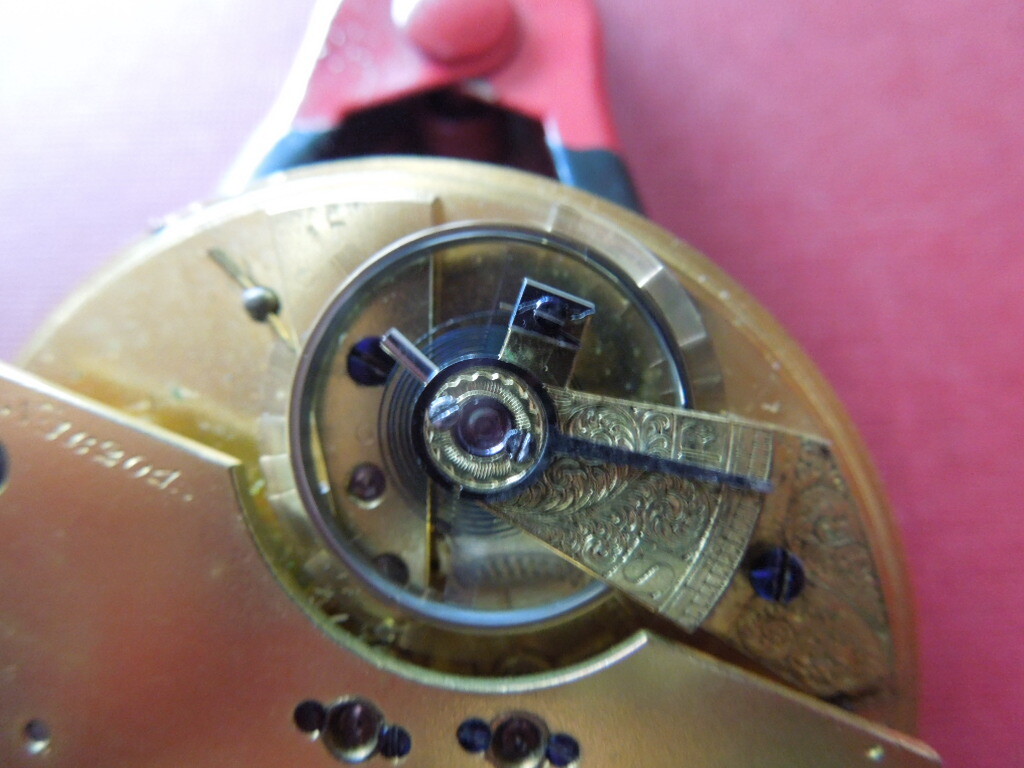 J2853 ANTIQUE POCKET WATCH MOVEMENT T.ROSS &SON GLASGOW SEE DESC