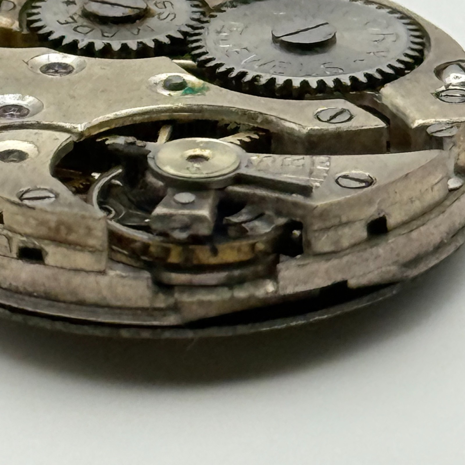 Rolex Unicorn Watch Movement Pidduck Hanley 15 Jewels Swiss Vintage Parts Repair
