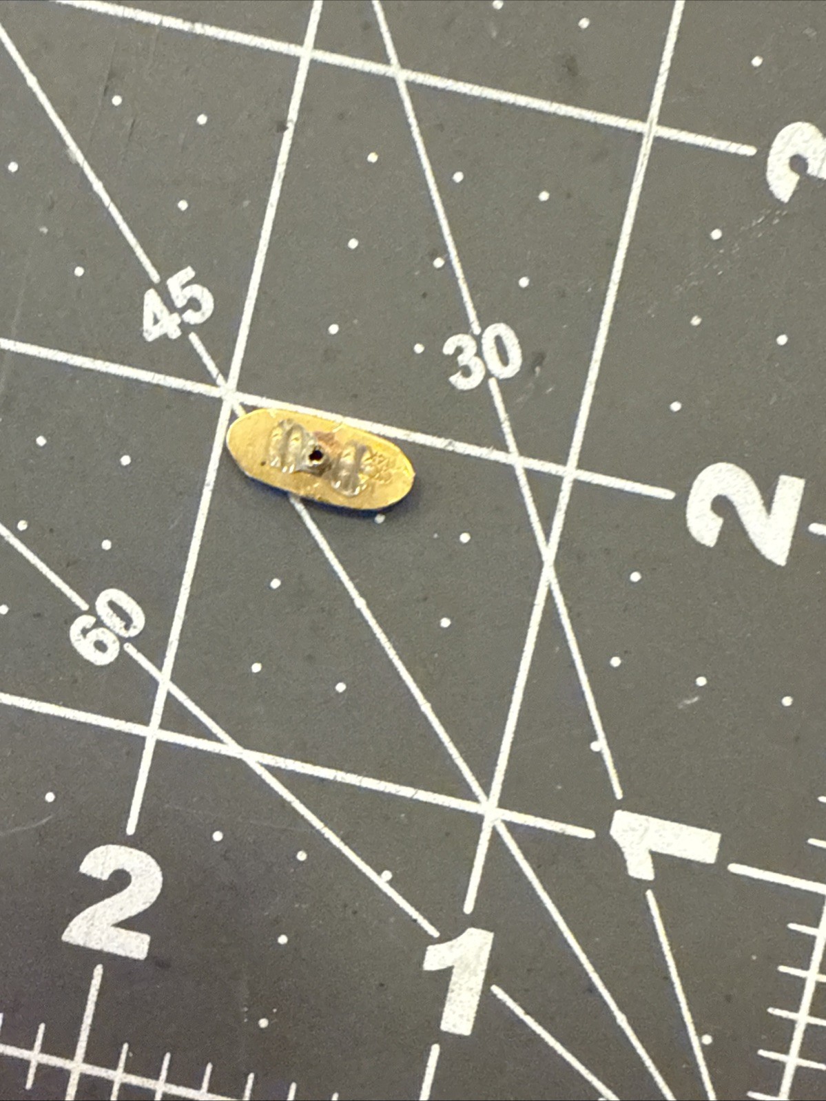 Kraft Food 14K Gold Service Award Charm Emblem – For Watch band tie bar bracelet