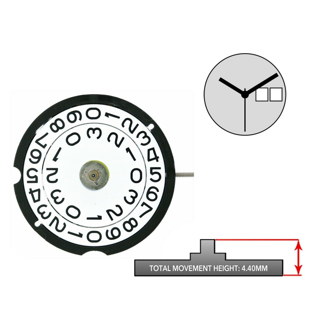 3 Hands Quartz Watch Movement For Ronda 509 Movement New Watch Repair Parts