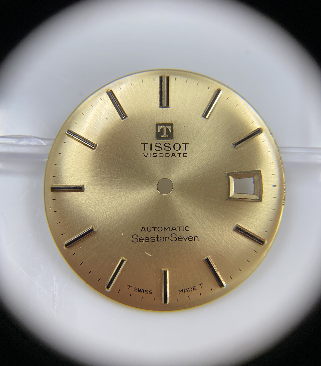 Genuine Vintage Tissot Visodate Seastar Seven Automatic 315T Gold 29.5mm Dial