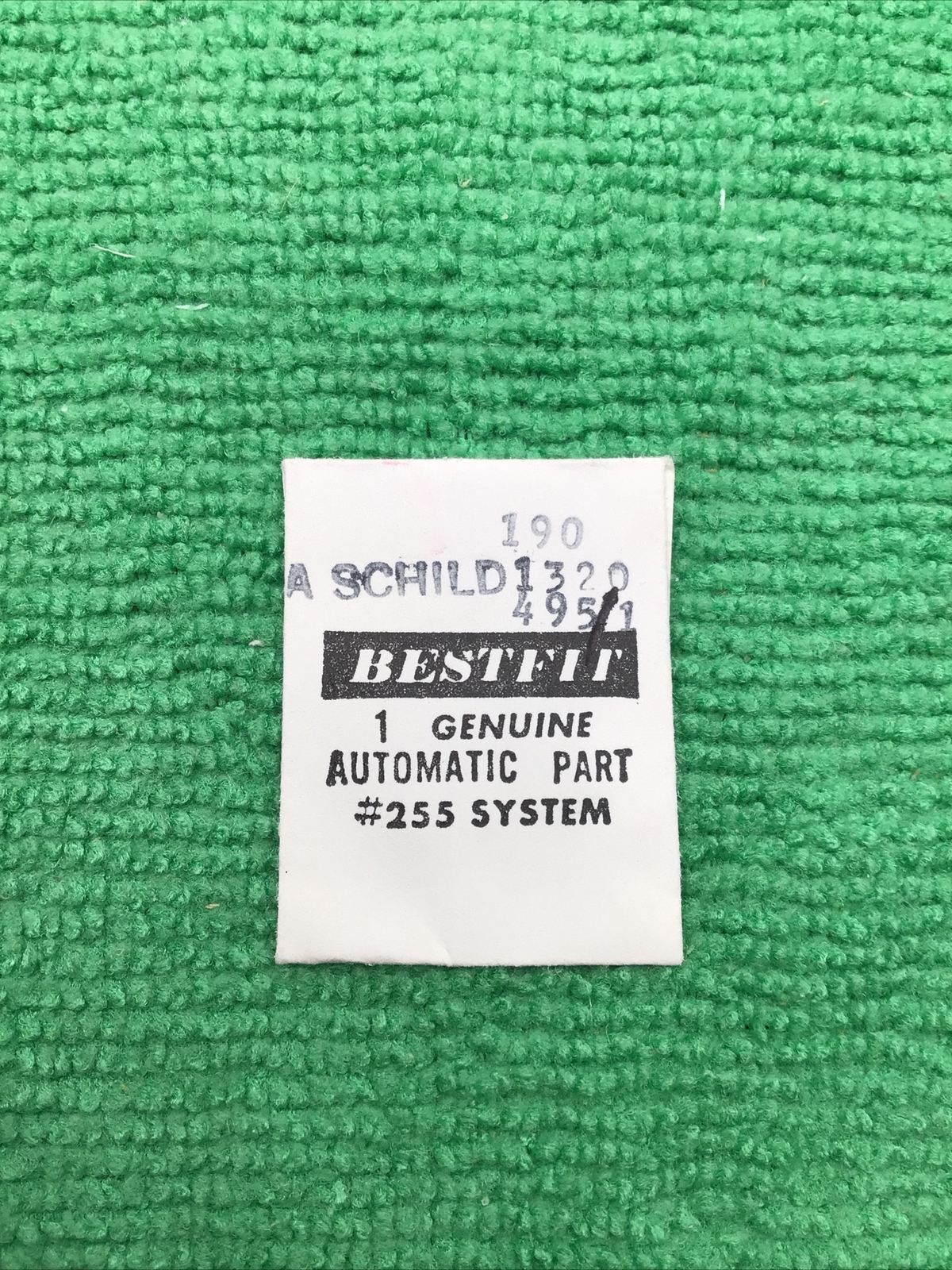 AS 1320 Part 495/1, Auto 190