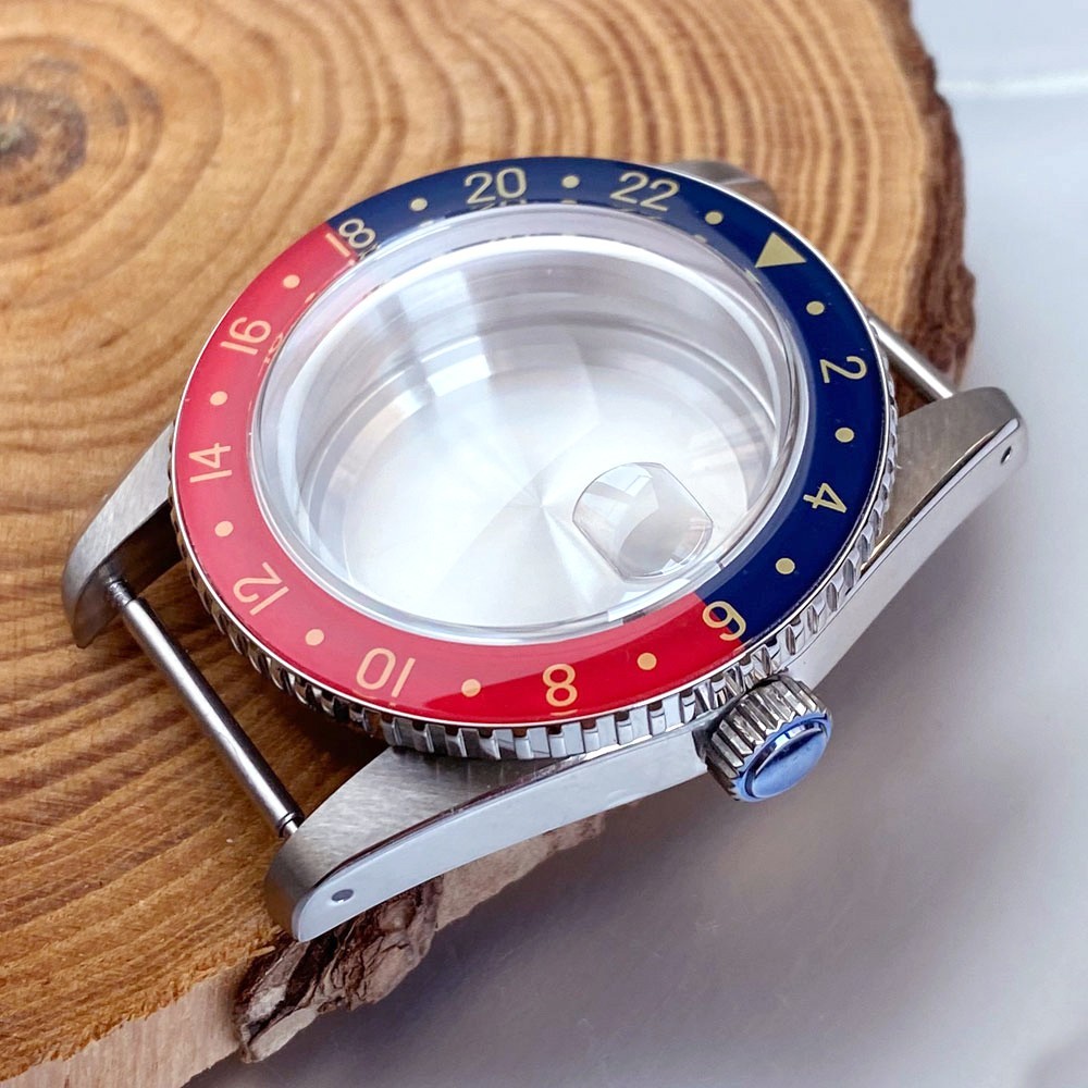 New Tandorio 38mm Sapphire Diver Watch Case Fit For NH34 NH34A Movement Luminous