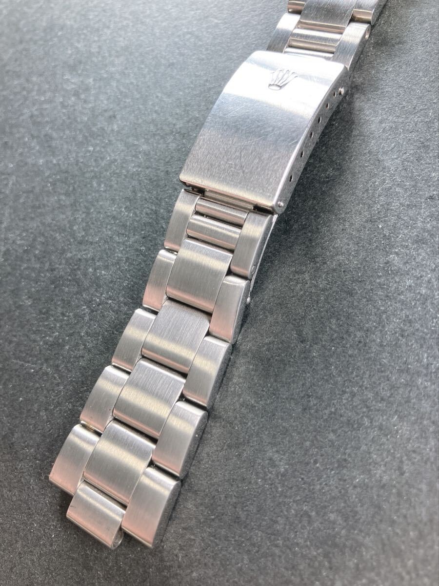 Rolex Oyster Bracelet 78360 FF501 PJ Clasp 20mm SS Used