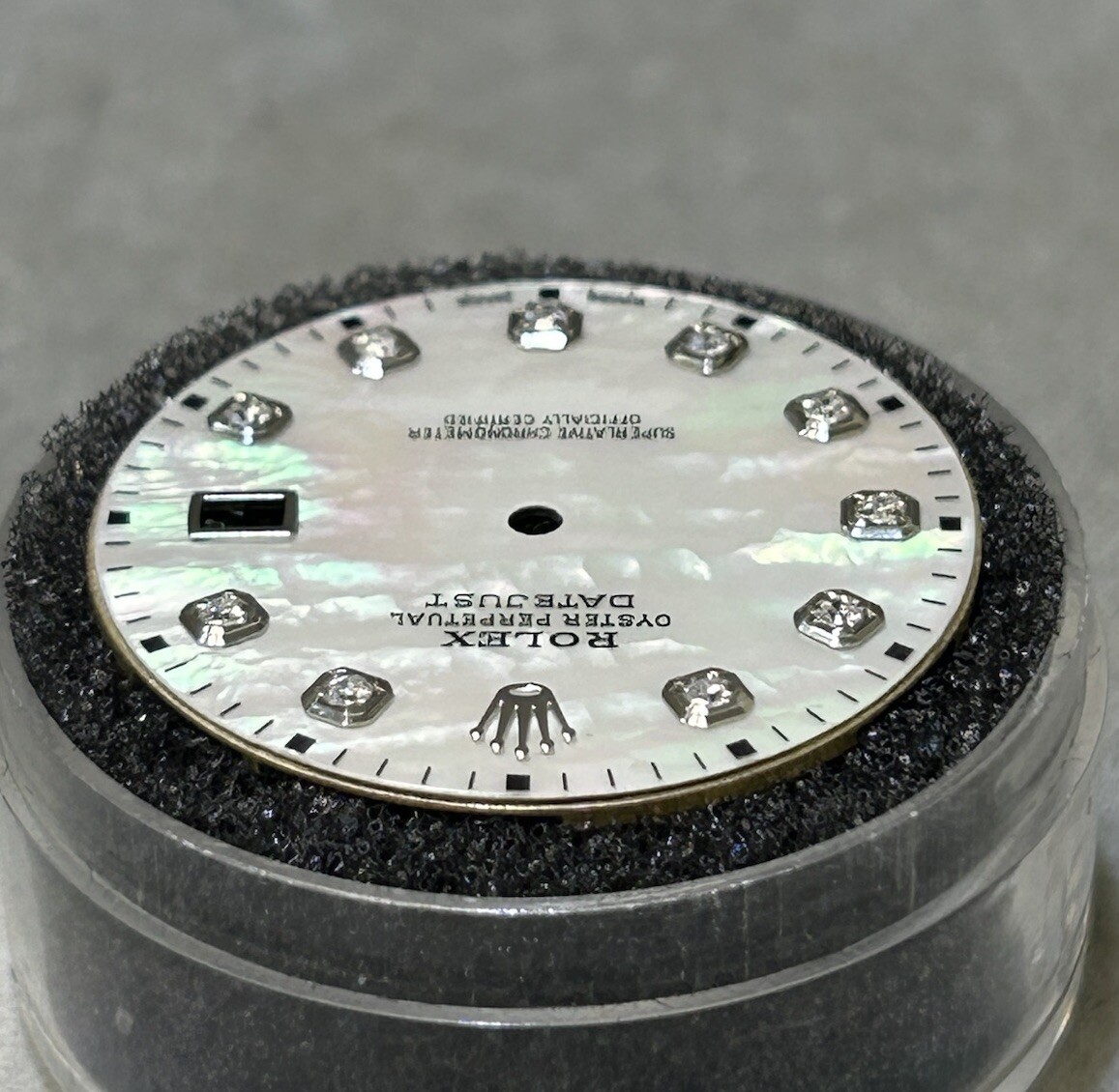 Rolex Mens Datejust Custom MOP Diamond Dial 36mm For Models 126234 & 126200