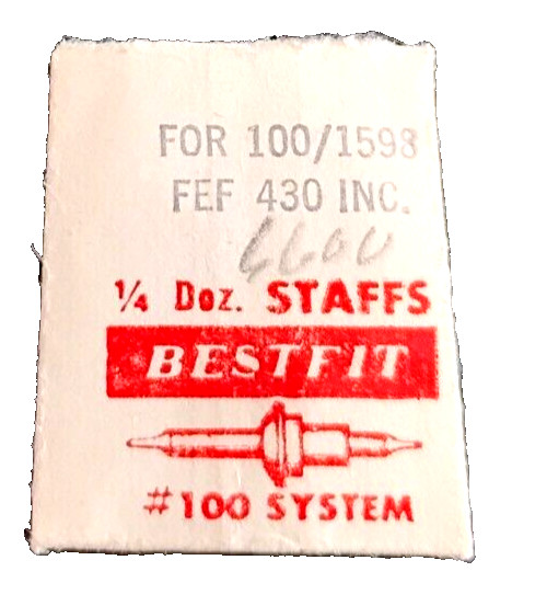 FEF 430 660 6600 6620 6650 Balance Staff INCA watch part #100/1593 (one staff)