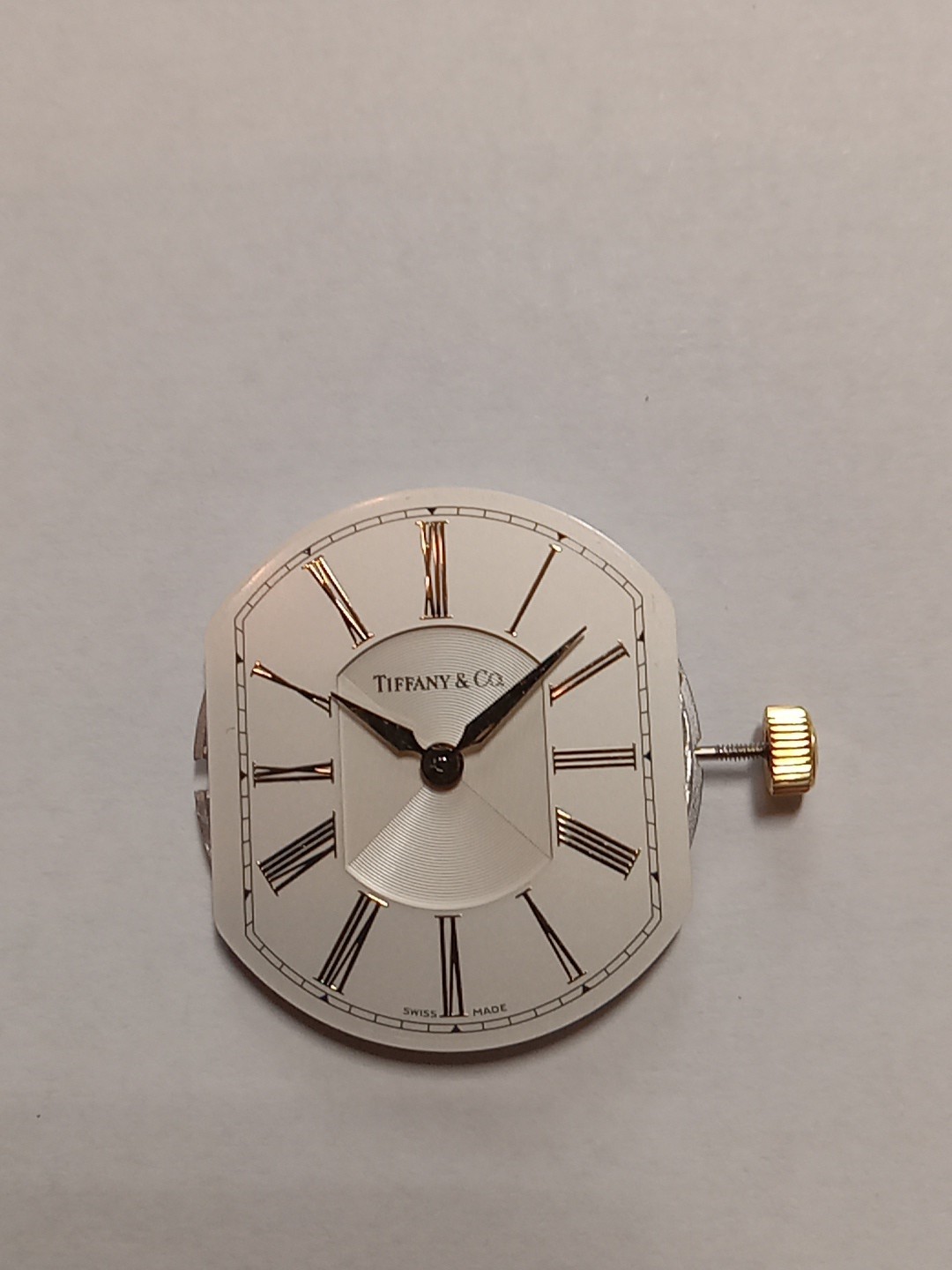 Tiffany & Co High Grade Movement 7 Jewels Mens Swiss Made Quartz 100% Original