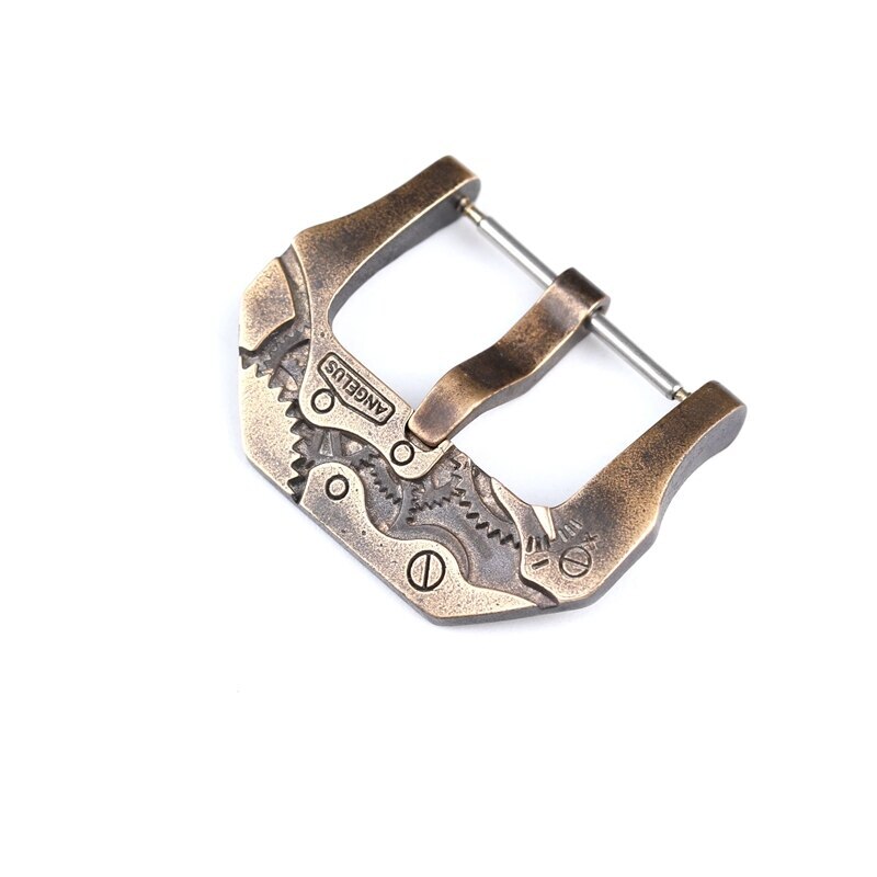 20 22 24 26mm Bronze Buckle Clasp Mechanical Style Old Vintage Steampunk Gears