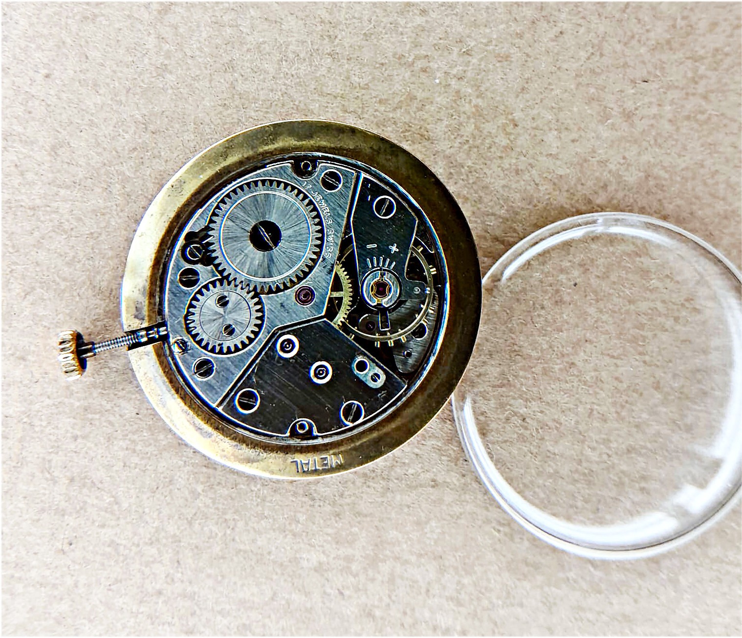 Courbelin watch movement