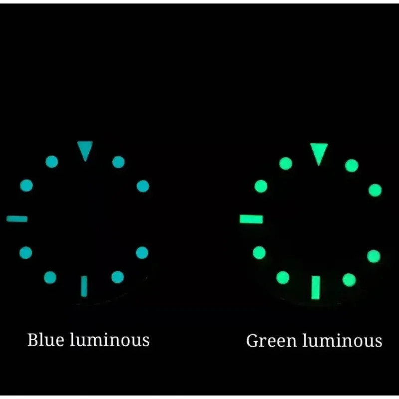 28.5mm Dial Lava Carbon Fiber Dial YM BGW9 C3 Lume NH35 Custom